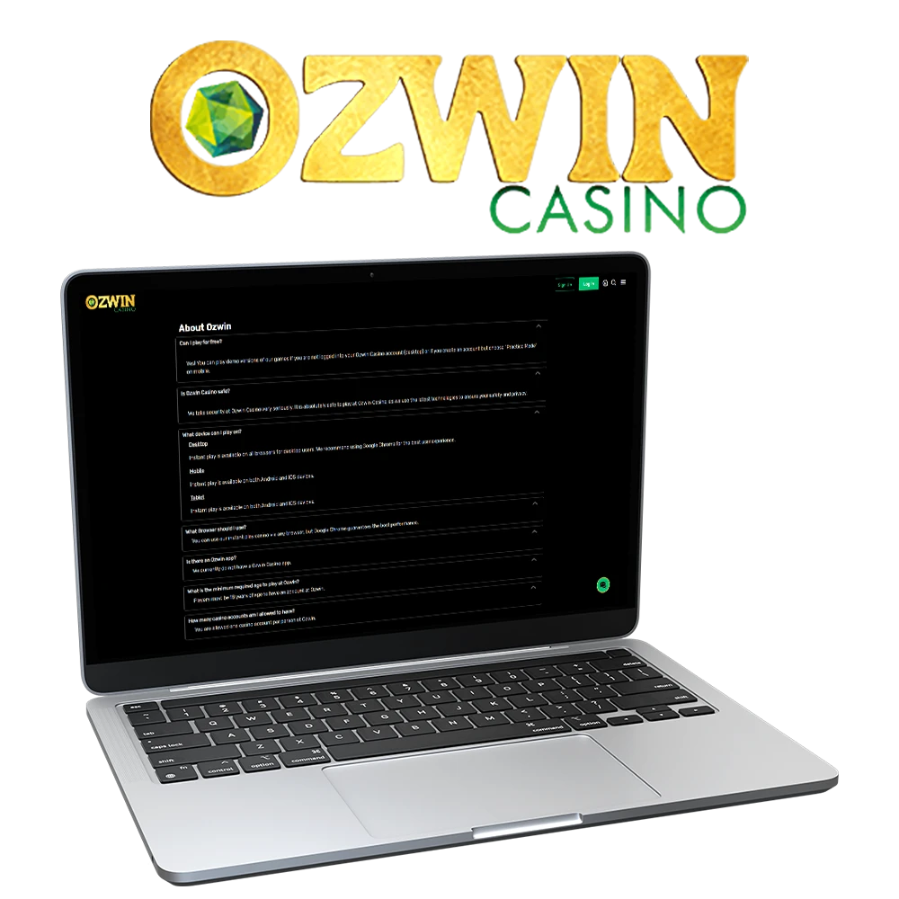 Learn about Ozwin Casino here!
