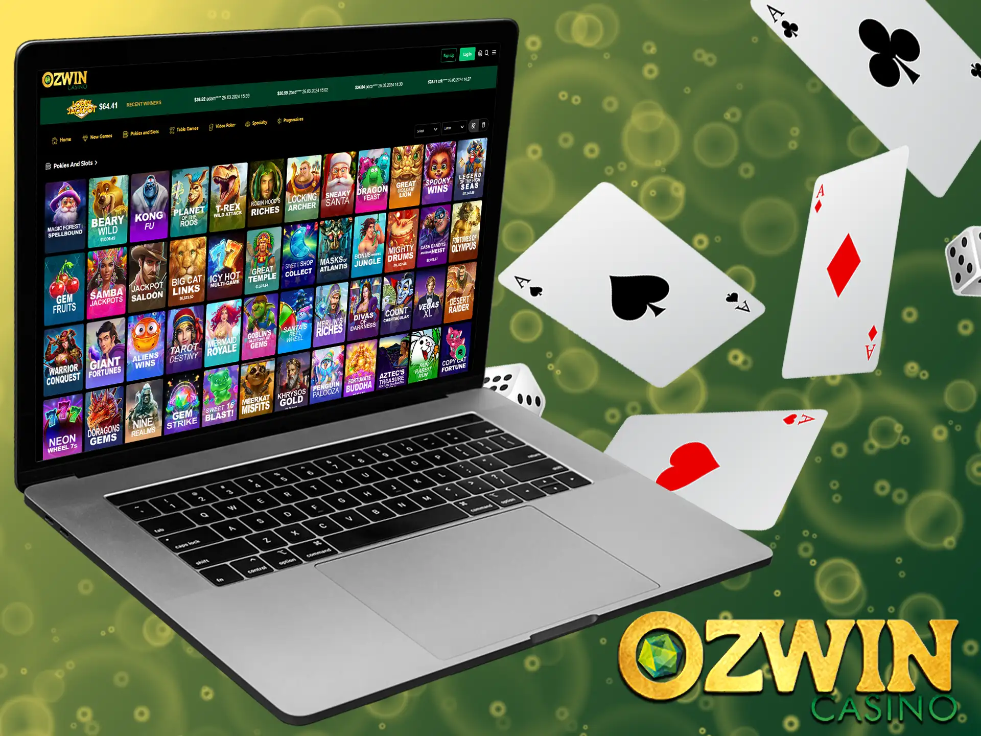Ozwin currently only provides gambling services and does not offer sports betting.