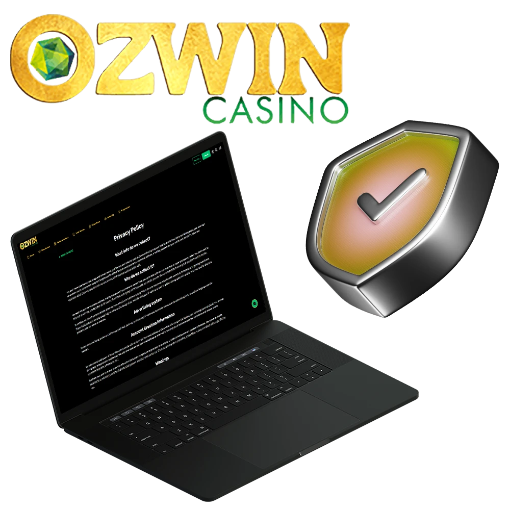 Ozwin Casino improves our services using your personal information.