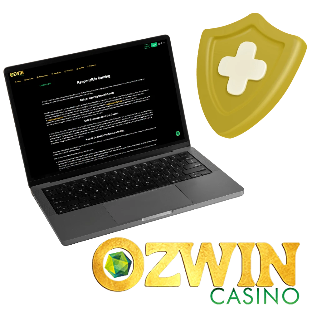 Ozwin Casino promote healthy gaming habits.