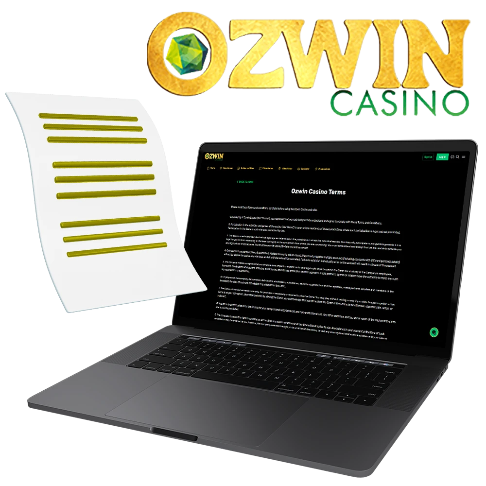 As a licensed and regulated Australian casino, Ozwin offers a safe and secure gaming environment.