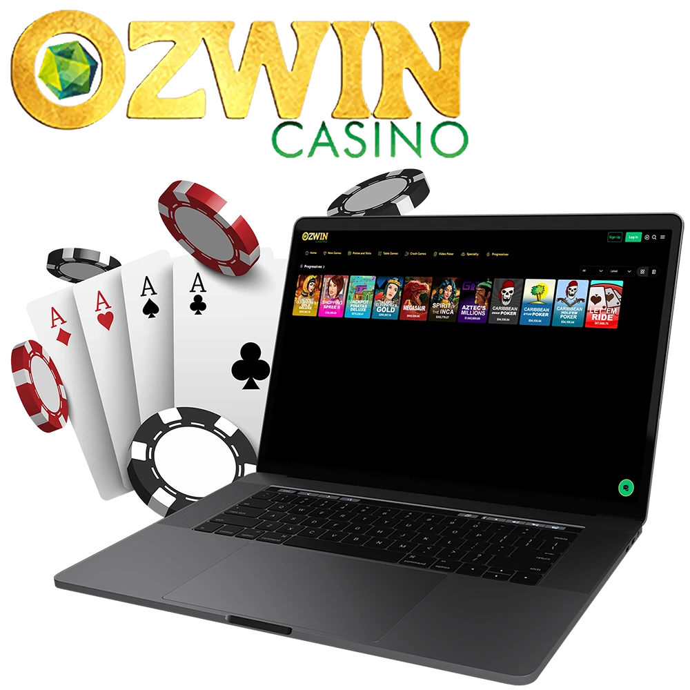 Discover our exciting selection of progressive games at Ozwin Casino.